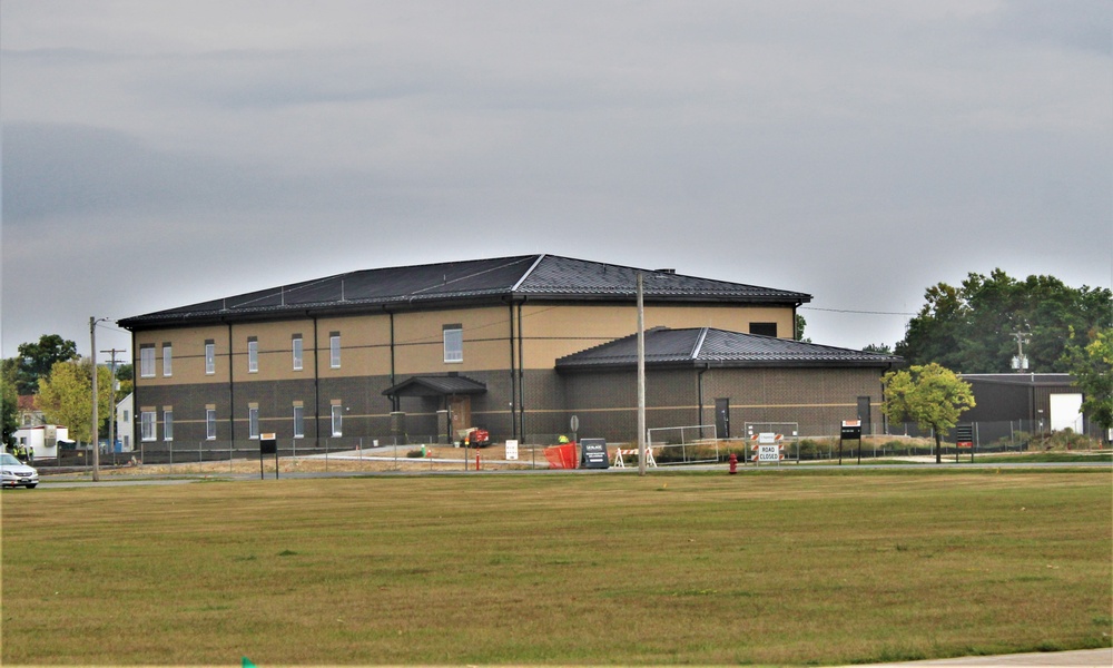 Fort McCoy’s brigade headquarters construction project now 80 percent complete as October ‘23 begins; work remains on track