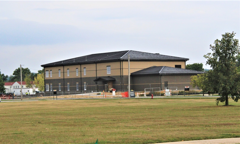 Fort McCoy’s brigade headquarters construction project now 80 percent complete as October ‘23 begins; work remains on track