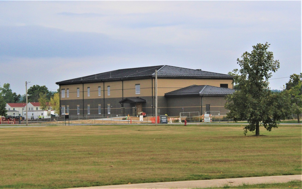 Fort McCoy’s brigade headquarters construction project now 80 percent complete as October ‘23 begins; work remains on track