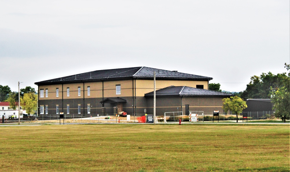 Fort McCoy’s brigade headquarters construction project now 80 percent complete as October ‘23 begins; work remains on track