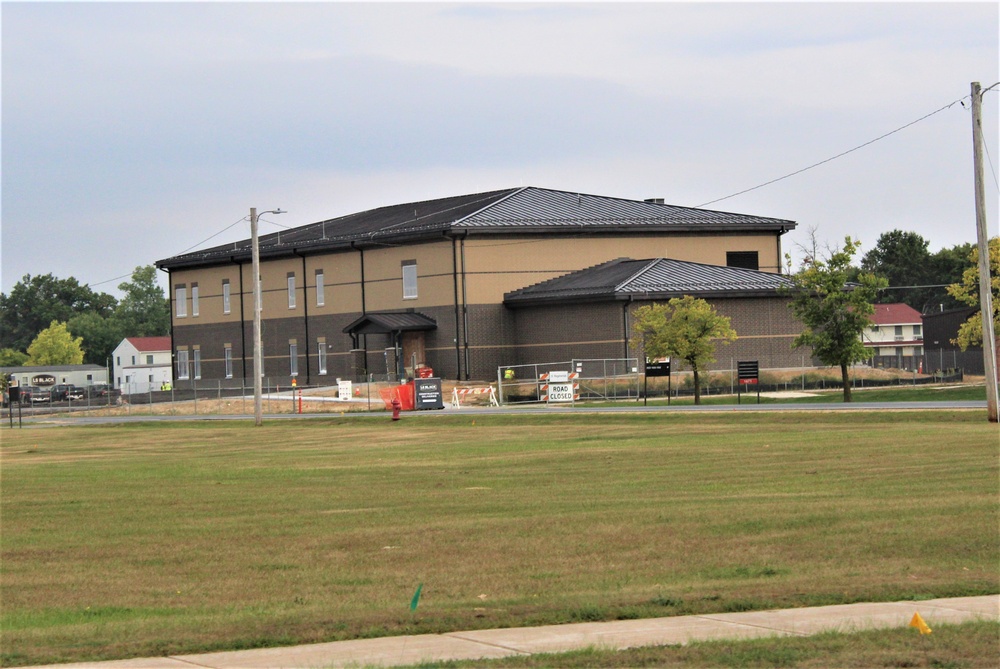 Fort McCoy’s brigade headquarters construction project now 80 percent complete as October ‘23 begins; work remains on track