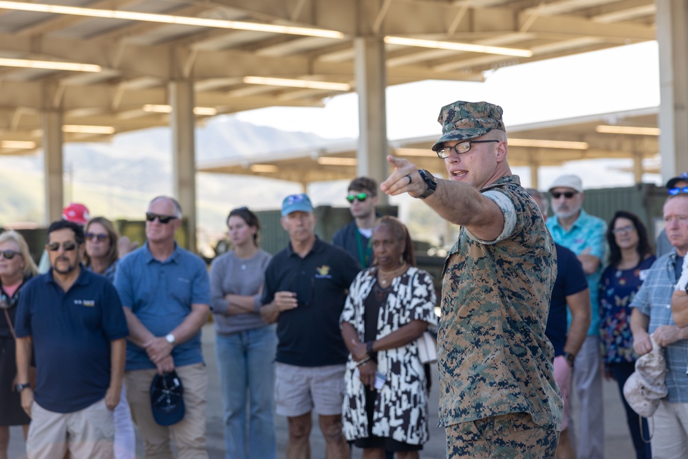 Carlsbad Chamber of Commerce visits Camp Pendleton