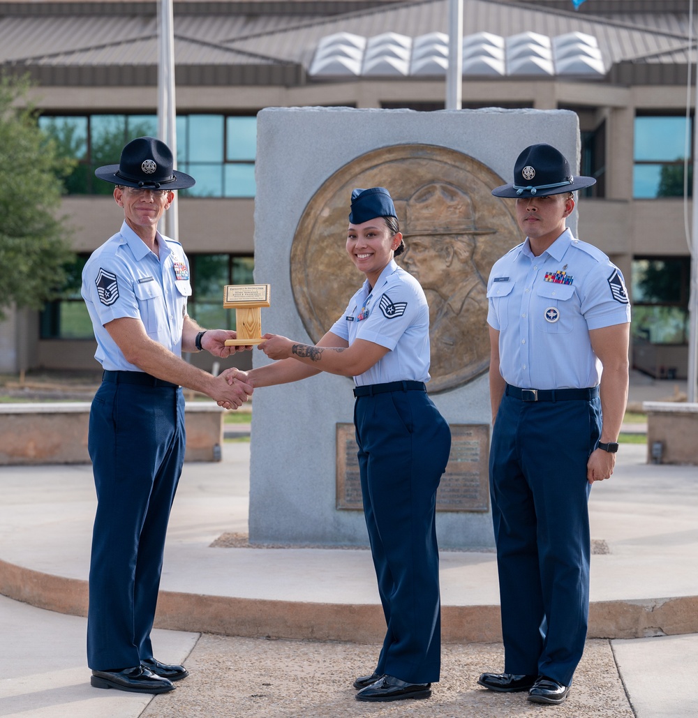 USAF Military Training Instructor School Graduation Ceremony
