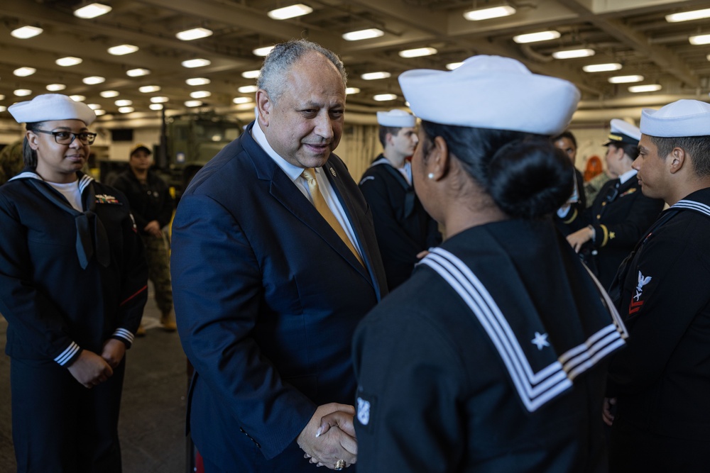 SF Fleet Week 23: Secretary of the Navy Visits USS John P. Murtha