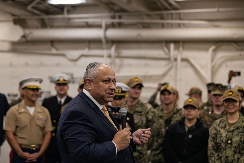 SF Fleet Week 23: Secretary of the Navy Visits USS John P. Murtha