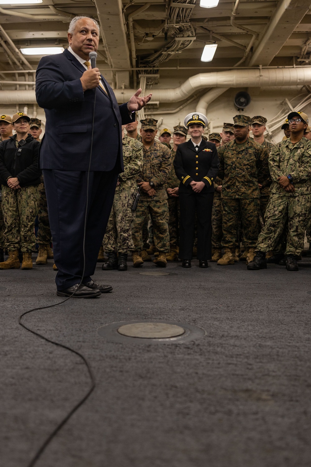 SF Fleet Week 23: Secretary of the Navy Visits USS John P. Murtha