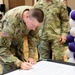 Leaders Raise Awareness for Domestic Violence Awareness Month at USAG Humphreys