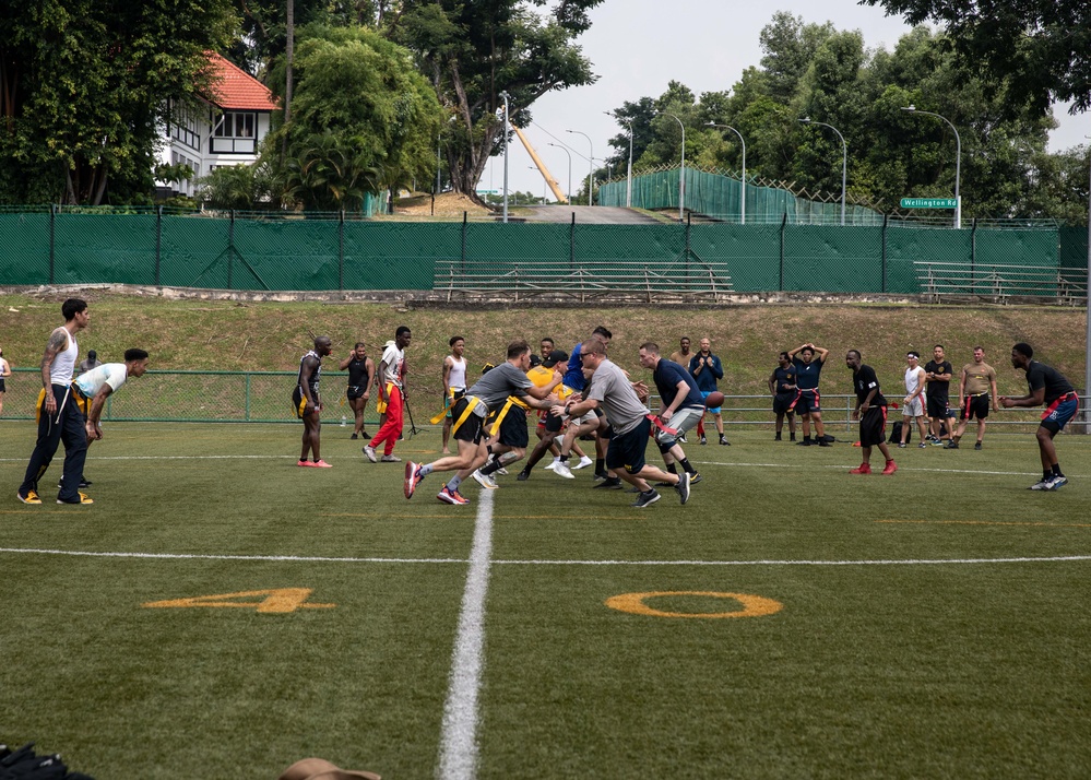 Pacific Partnership 2023: Sports Day during Singapore Port Call