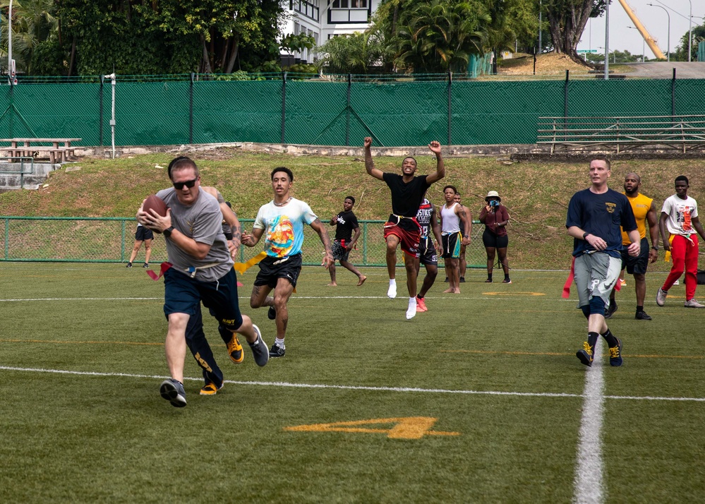 Pacific Partnership 2023: Sports Day during Singapore Port Call