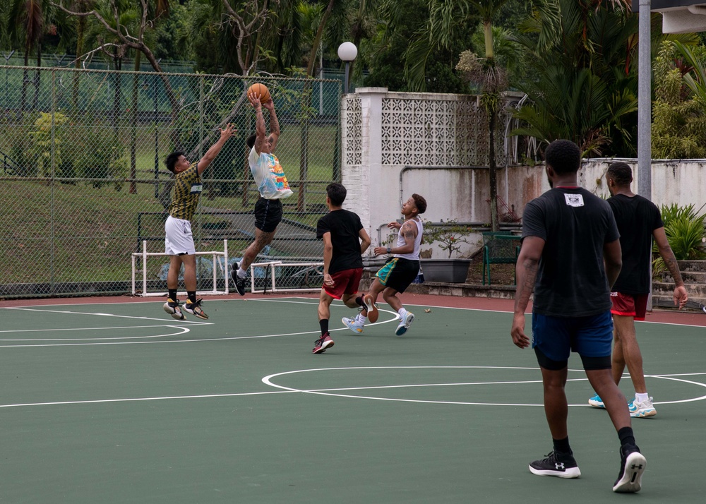 Pacific Partnership 2023: Sports Day during Singapore Port Call