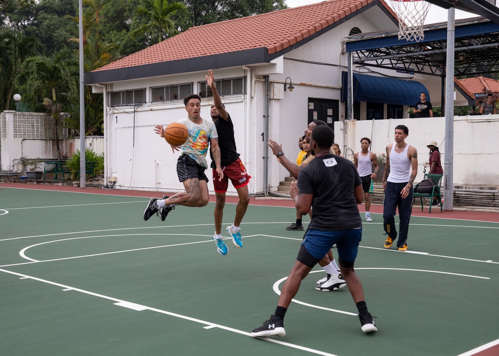 Pacific Partnership 2023: Sports Day during Singapore Port Call