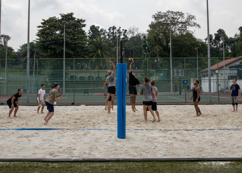 Pacific Partnership 2023: Sports Day during Singapore Port Call