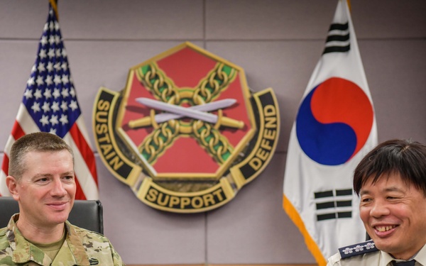 Gyeonggi-do Fire Marshal Connects with USAG Humphreys Fire Department