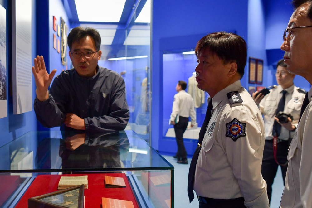 Gyeonggi-do Fire Marshal Connects with USAG Humphreys Fire Department