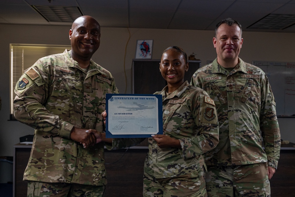 Linebacker of the Week: A1C Nevaeh Guisao