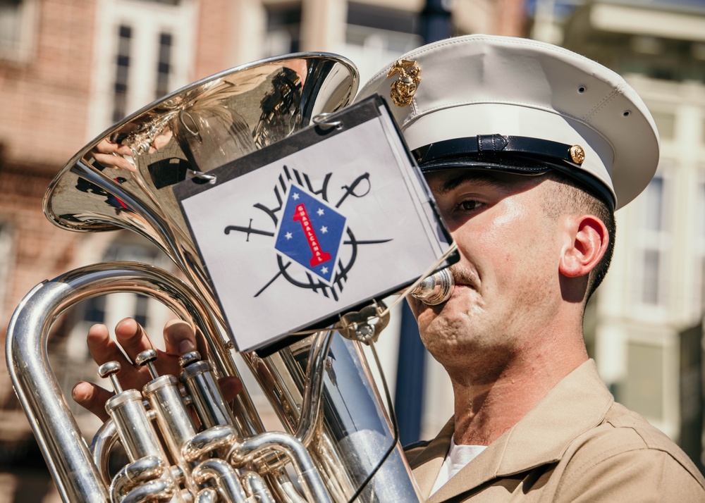 SF Fleet Week 23: Patricia’s Green 1st MarDiv Band