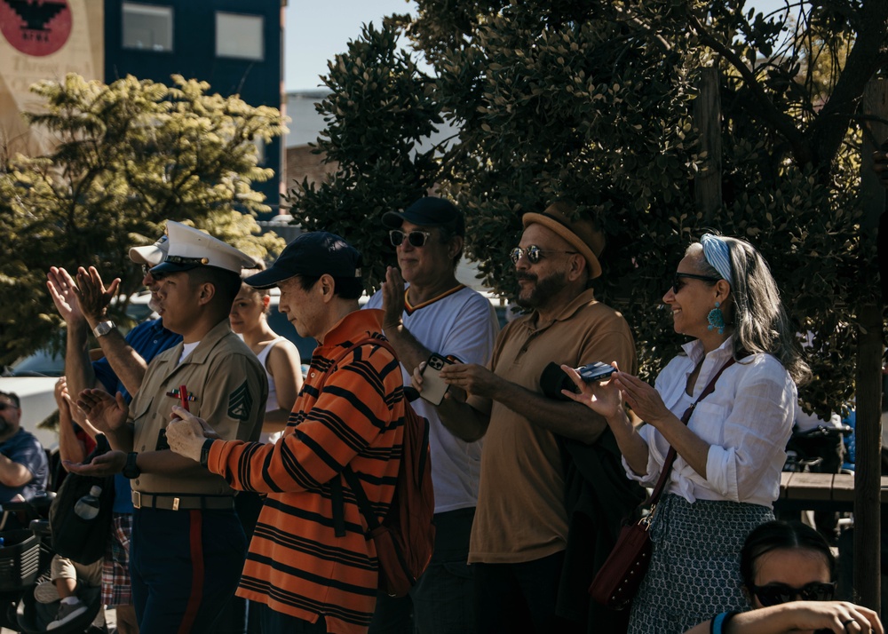 SF Fleet Week 23: Patricia’s Green 1st MarDiv Band