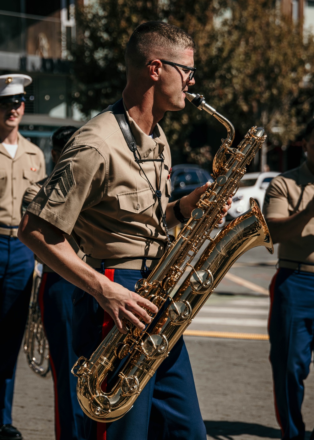 SF Fleet Week 23: Patricia’s Green 1st MarDiv Band