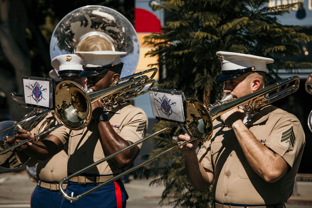 SF Fleet Week 23: Patricia’s Green 1st MarDiv Band