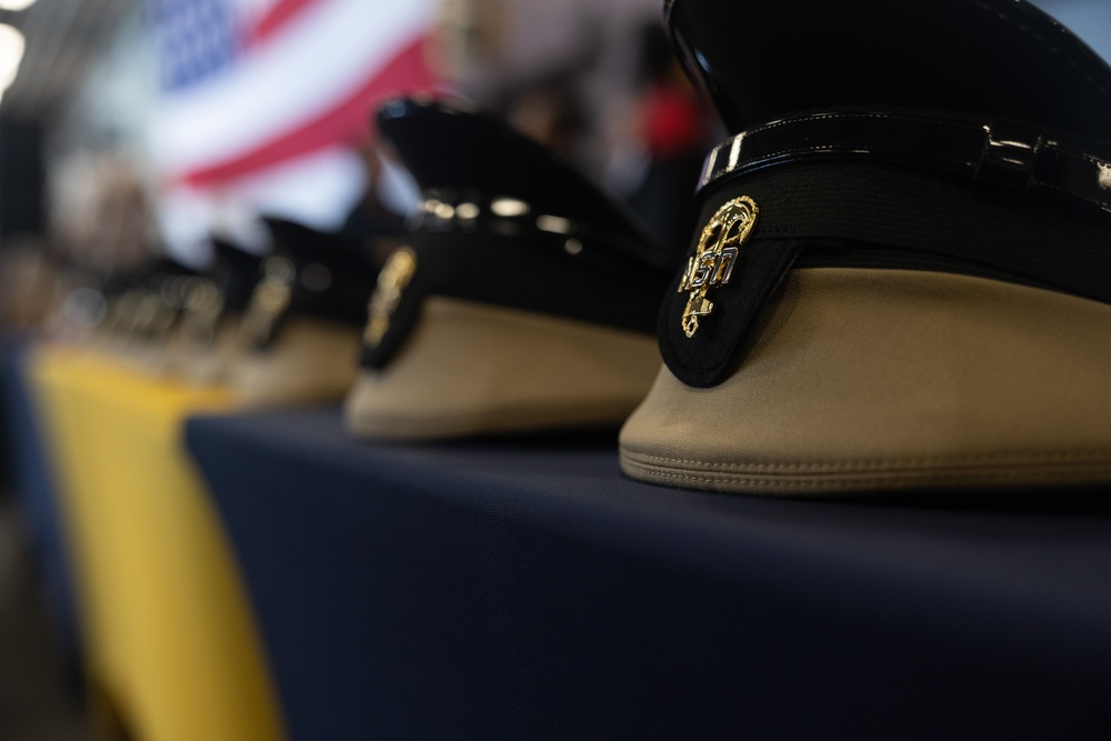 USS Bataan Hosts Chief Petty Officer Pinning Ceremony