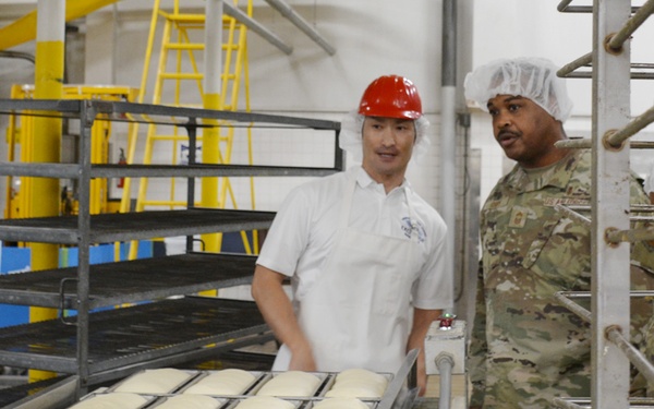 AAFES top enlisted visits Yokota