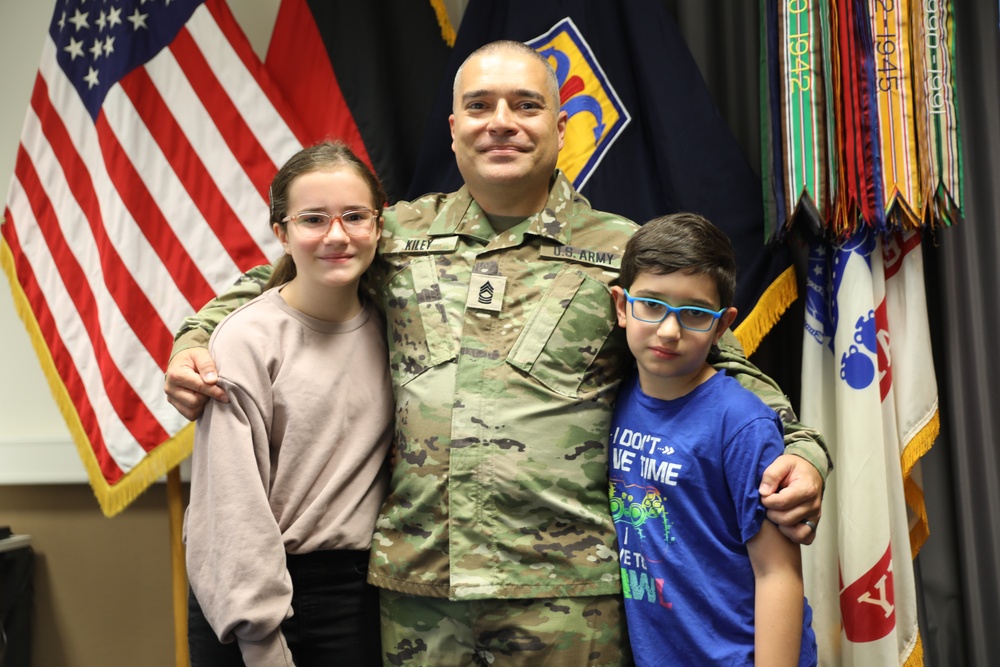 7th MSC Promotes New Master Sgt.