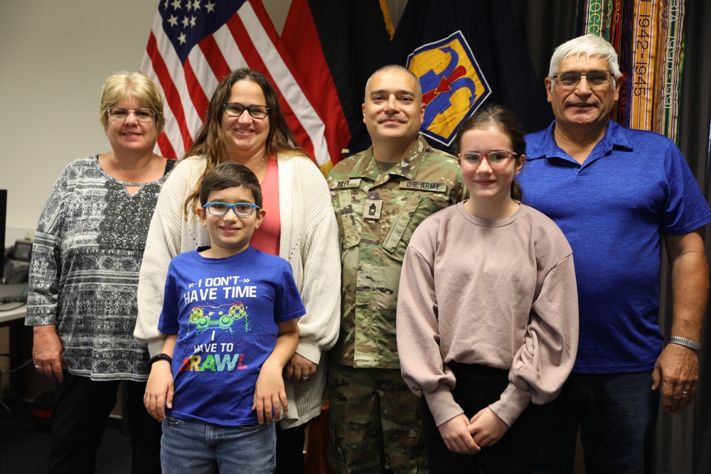 7th MSC Promotes New Master Sgt.