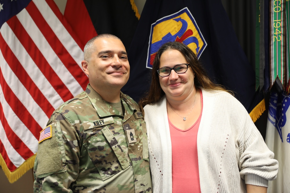 7th MSC Promotes New Master Sgt.