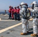 USS McFaul Conducts Flight Deck Firefighting Drill