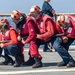 USS McFaul Conducts Flight Deck Firefighting Drill