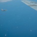 Refueling F-16 Fighting Falcons over the Strait of Hormuz