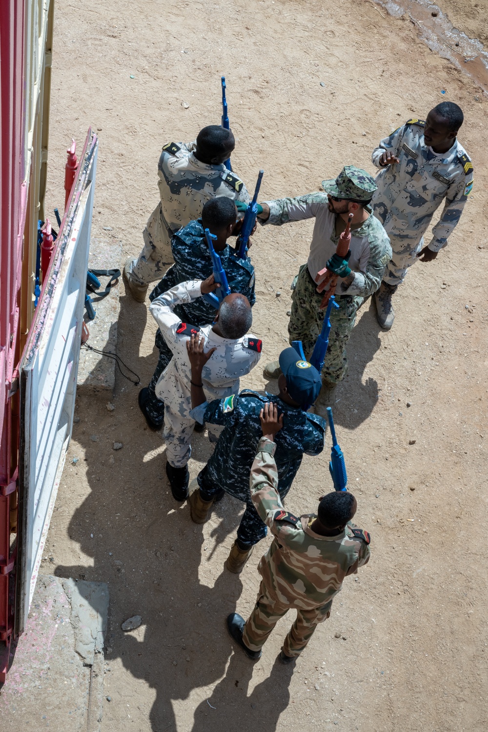 Integrated Djibouti Coast Guard and Navy Training