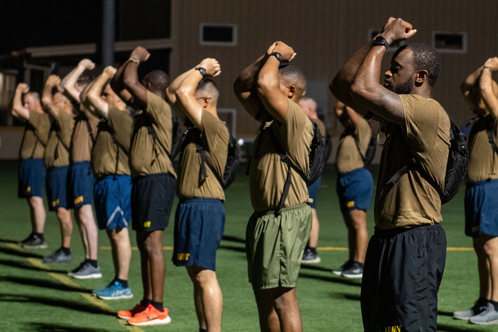 CLDJ Chief Petty Officers invite Joint service members into CPO Initiation