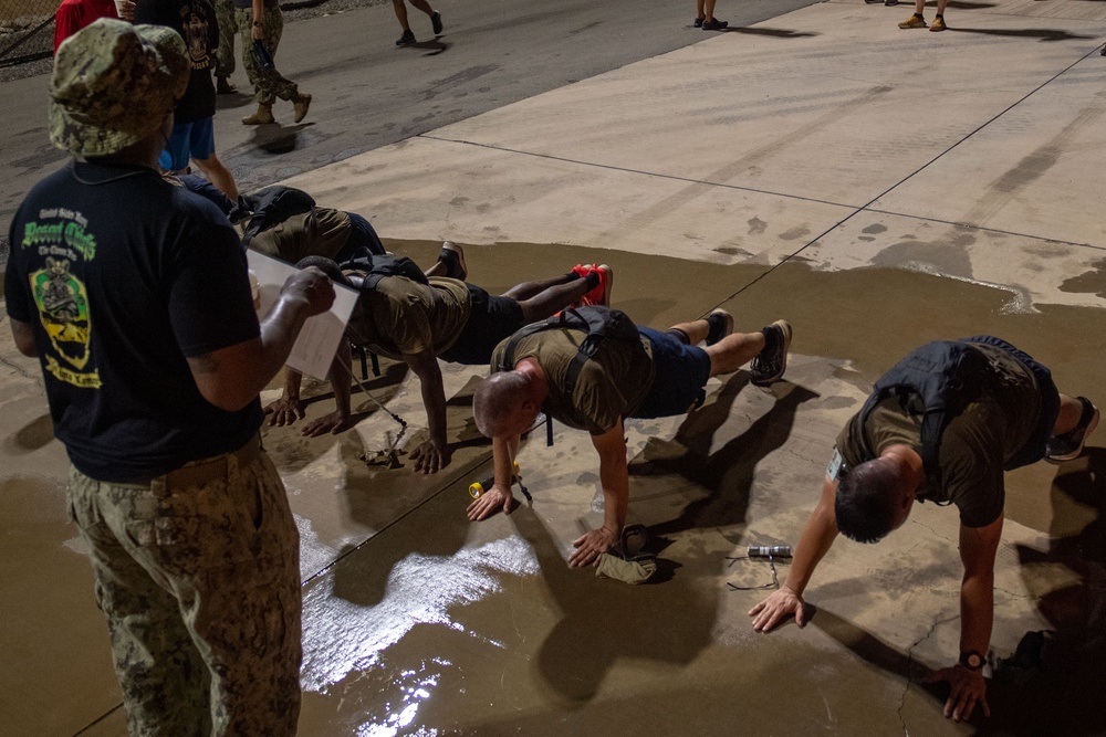 CLDJ Chief Petty Officers invite Joint service members into CPO Initiation