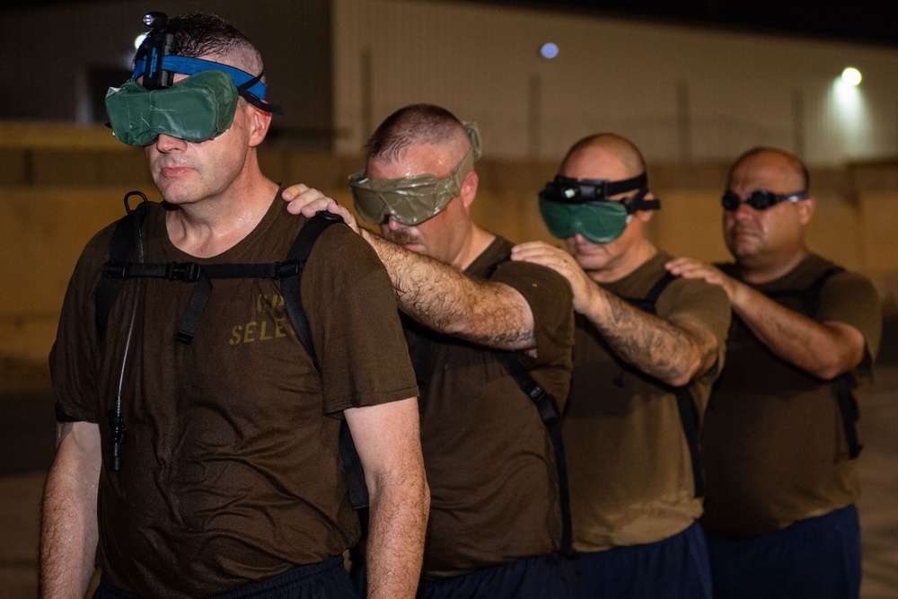 CLDJ Chief Petty Officers invite Joint service members into CPO Initiation