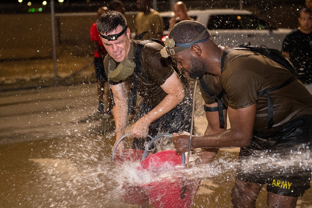 CLDJ Chief Petty Officers invite Joint service members into CPO Initiation