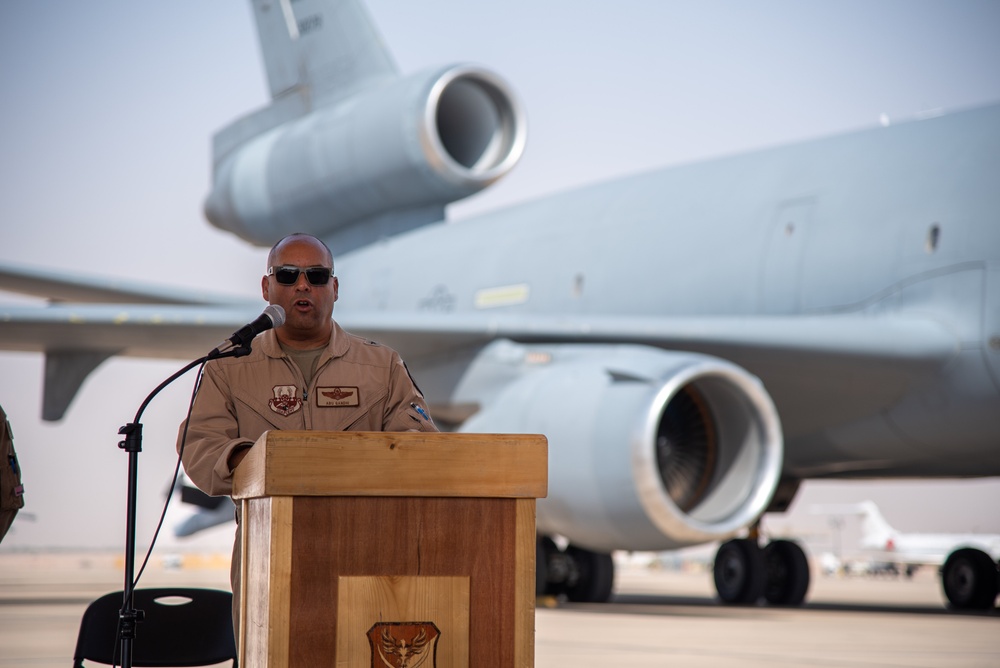 908th EARS holds KC-10 inactivation ceremony
