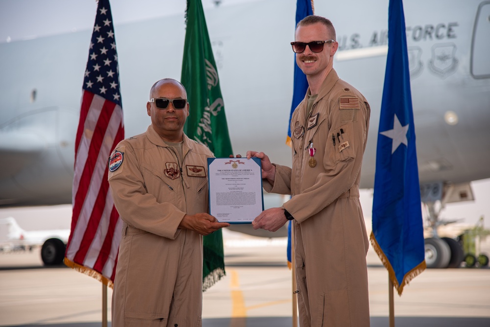 908th EARS holds KC-10 inactivation ceremony