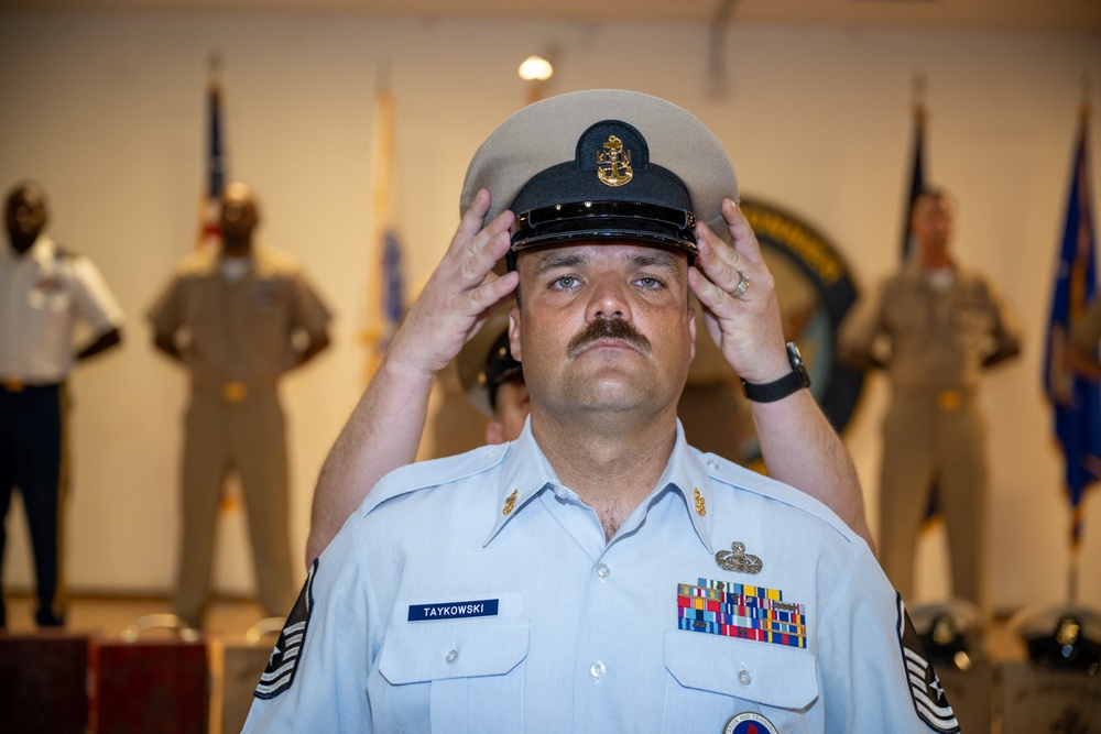 CLDJ Chief Petty Officers invite Joint service members into CPO Initiation