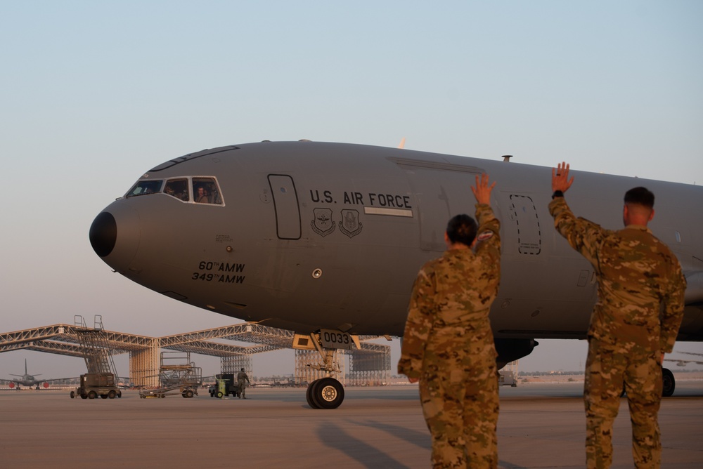 KC-10 departs PSAB after final combat deployment