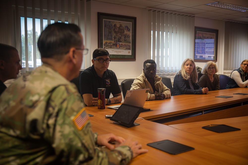 7th Army NCOA gives USH a tour of the academy