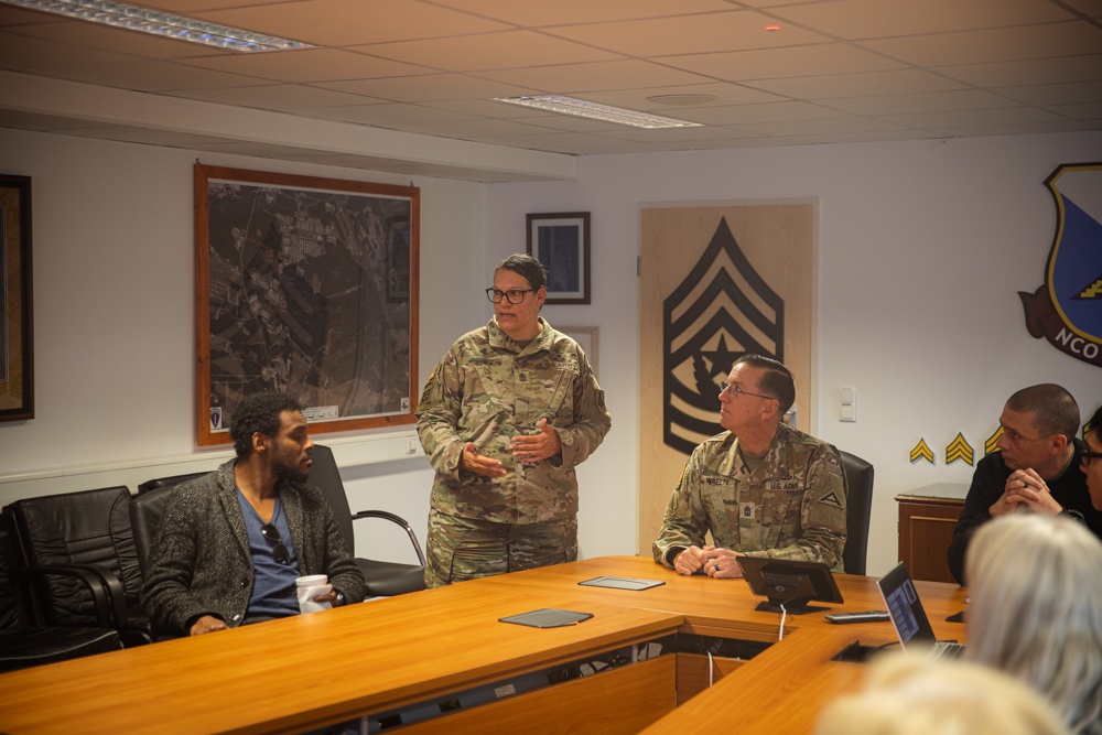 7th Army NCOA gives USH a tour of the academy