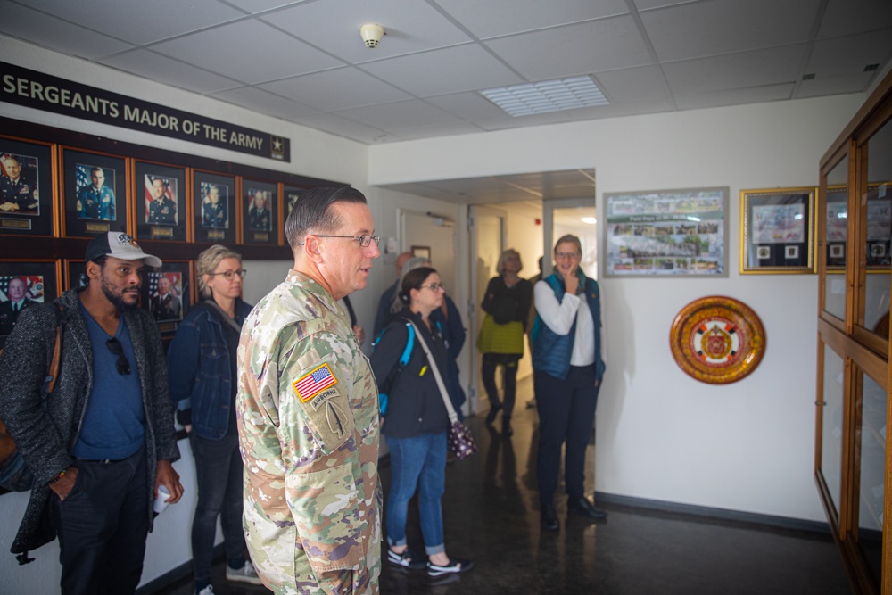 7th Army NCOA gives USH a tour of the academy