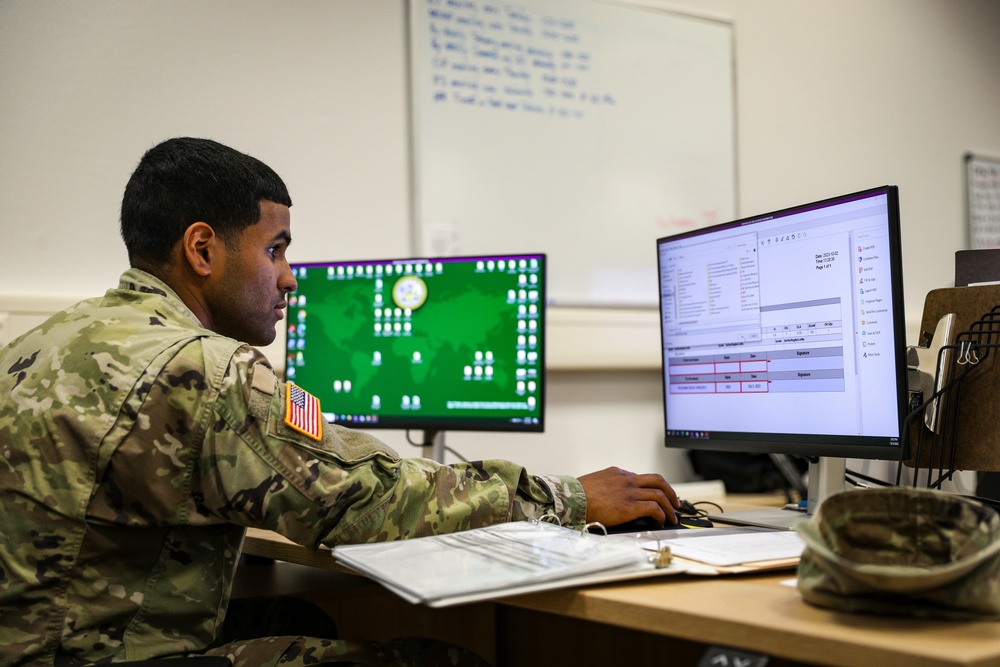 21st Theater Sustainment Command Honors Hispanic Heritage Month by recognizing Staff Sgt. Carlos Feliciano-Silva