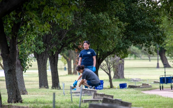 McConnell Air Force Base Embarks on Memorial Walk Restoration Initiative
