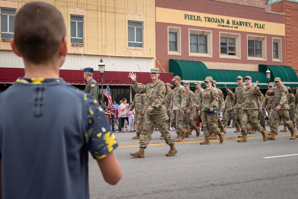 Team Vance at Cherokee Strip Parade