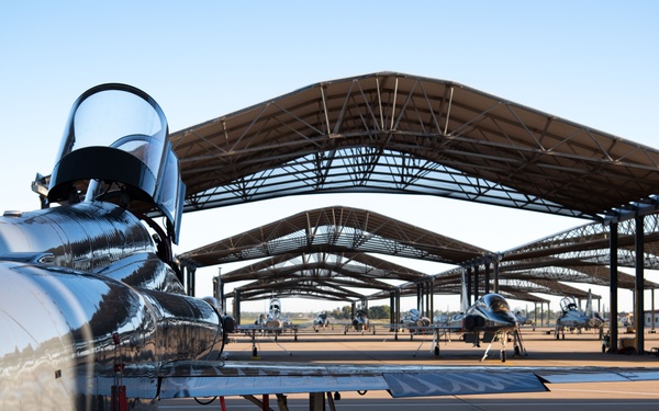 T-38s Pose at the Flightline