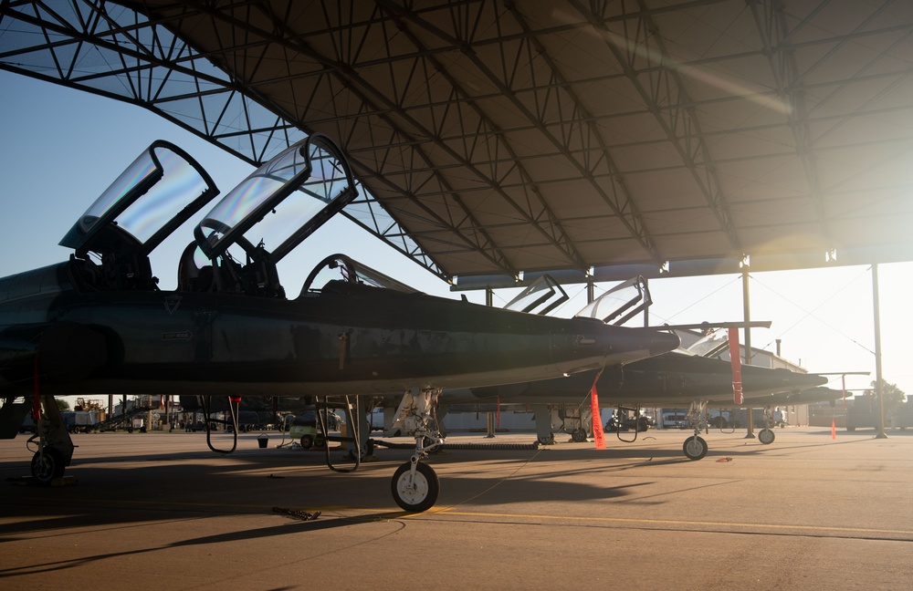 T-38s Pose at the Flightline