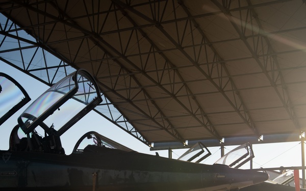 T-38s Pose at the Flightline