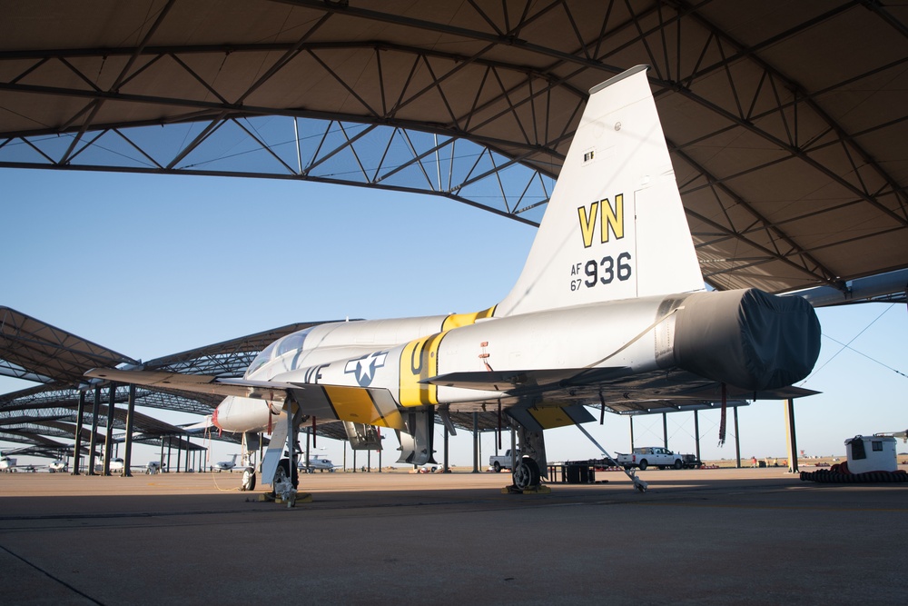 T-38s Pose at the Flightline